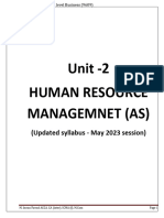 As - Unit 2 UPDATED For May 2024 - Syllabus Updated