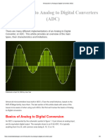 Introduction To Analog To Digital Converters (ADC)
