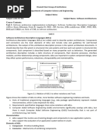 Unit 3 - Software Architecture