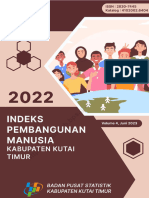 Indeks Pembangunan Manusia Kabupaten Kutai Timur 2022