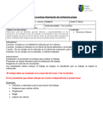 Pauta para Evaluar Afiche de Derechos y Deberes