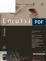 Sediaan Farmasi D3 EMULSI