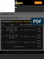 Maboroputih: Transaksi 4D Transaksi 4D