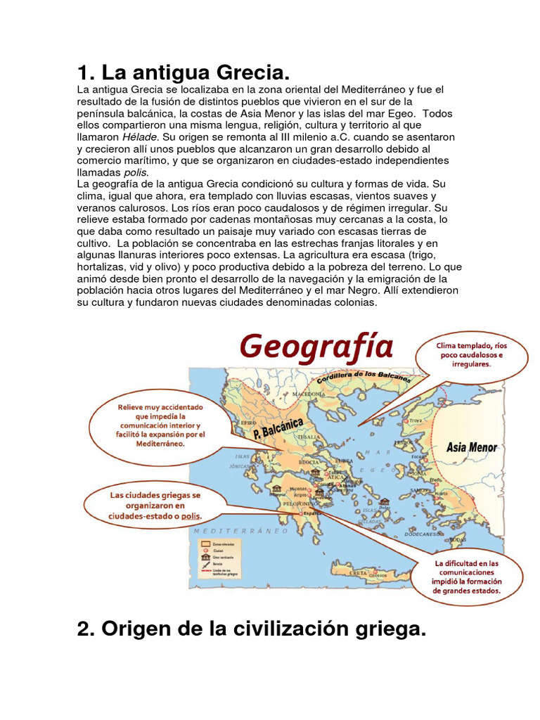 Historia de la Antigua Grecia para Niños | PDF | Antigua Grecia | Esparta