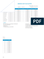 Absence Cost Calculator