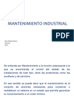 1 - Mantenimiento Industrial