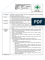 1.4.2 A SOP Identifikasi Pengunjung, Petugas Dan Pekerja Alih Daya