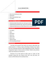 Kalorimeter: Materi Pokok