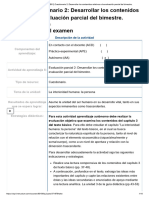 Examen - (AAB01) Cuestionario 2 - Desarrollar Los Contenidos Relativos A La Evaluación Parcial Del Bimestre - ANTROPOLOGIA - NOTA10