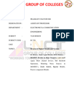 Vlsi Design - Ec - 701 - Unit - 2