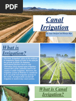 Canal Irrigation