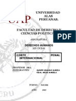 Monografia de DD - HH Corte Penal Internacional