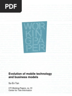 Evolution of Mobile Technology and Business Models: Su-En Tan