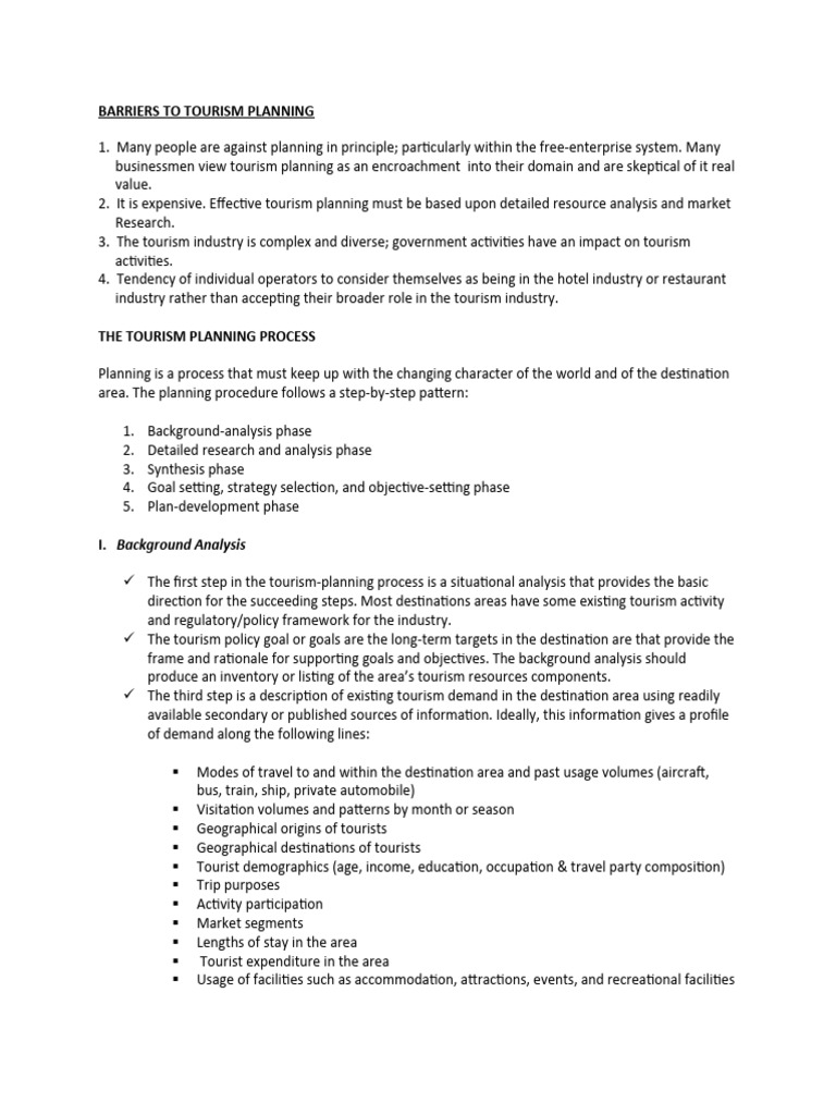 barriers-to-tourism-planning-download-free-pdf-tourism-marketing