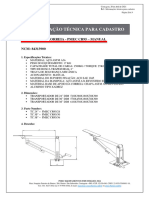 Especificação Técnica - Elevador Manual e Hidraúlico