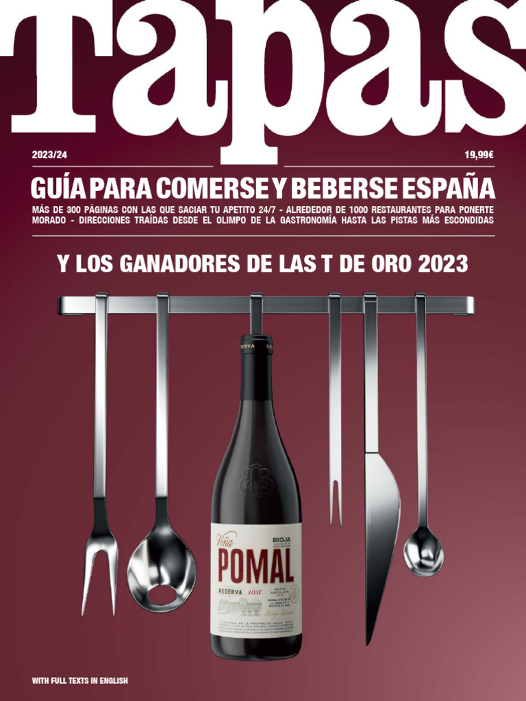 2324 Guia Tapas, PDF, Vino
