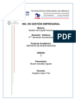 Reporte de Investigación Planeación Del Capital Humano y Su Relación Con Las Demás Funciones de Gestión Del Capital Humano.