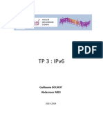 Compte-Rendu TP IPv6