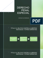 Derecho Penal Especial - Sesión 14