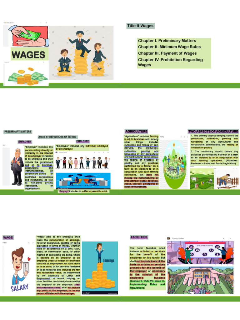 Vii Wages Pdf Employment Metro Manila