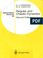 (Applied Mathematical Sciences (Springer-Verlag New York Inc.) 38.) Lichtenberg, Allan J. - Lieberman, Michael A. - Regular and Chaotic Dynamics-Springer-Verlag (1992)