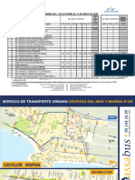 Bus Urbano 1 Octubre 31 Mayo 2020plano