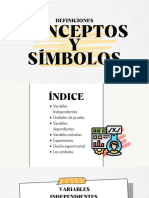 Definición Conceptos y Símbolos