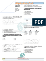 Ses Olaylar Testi Ve Cevaplar PDF (15 Soru)