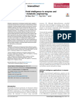 Applications of Artificial Intelligence To Enzyme and Pathway Design For Metabolic Engineering