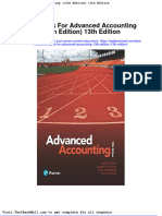 Test Bank For Advanced Accounting 13th Edition 13th Edition