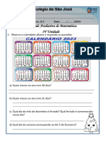 Prova de Matemática - 4 Unid PDF