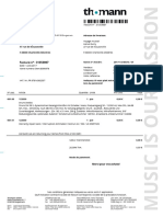 Facture-N°: 31353987: Thomann GMBH, Hans-Thomann-Str. 1, D-96138 Burgebrach