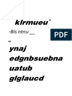 Klrmueu' Ynaj Edgnbsuebna Uatub Glglaucd: Bis Ntnu