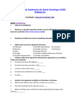 Universidad Autónoma de Santo Domingo UASD Practica 1 23-1
