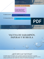 Vacunas de Sarampión