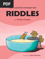 Riddles - Tricky Questions For Smart Kids (Amby Cooper)