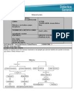 Ficha de Lectura Didactica