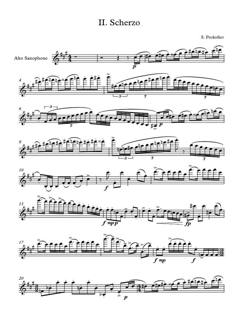 Scherzo | PDF