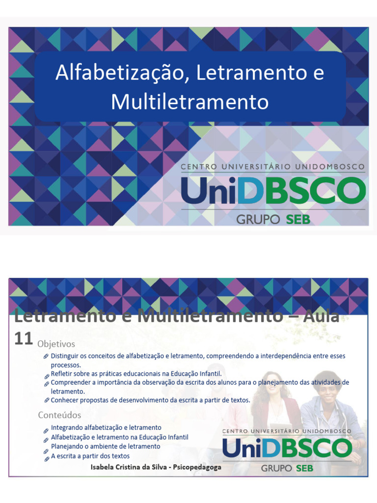 Letramento e Multiletramento na Educação | PDF | Alfabetização | Sociologia