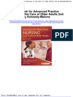 Test Bank For Advanced Practice Nursing in The Care of Older Adults 2nd by Kennedy Malone