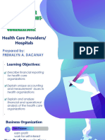 Acctg For Health Care Providers PDF