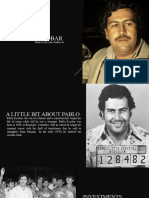 Pablo Escobar by Dovydas Senkus 8a