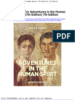 Test Bank For Adventures in The Human Spirit 7th Edition 7th Edition