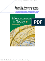 Solution Manual For Macroeconomics For Today 10th Edition Irvin B Tucker