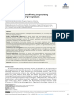 The Investigation of Factors Affecting The Purchasing Decisions of Consumers of Green Product