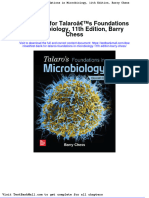 Test Bank For Talaros Foundations in Microbiology 11th Edition Barry Chess