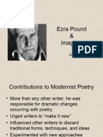 Ezra Pound and Imagism