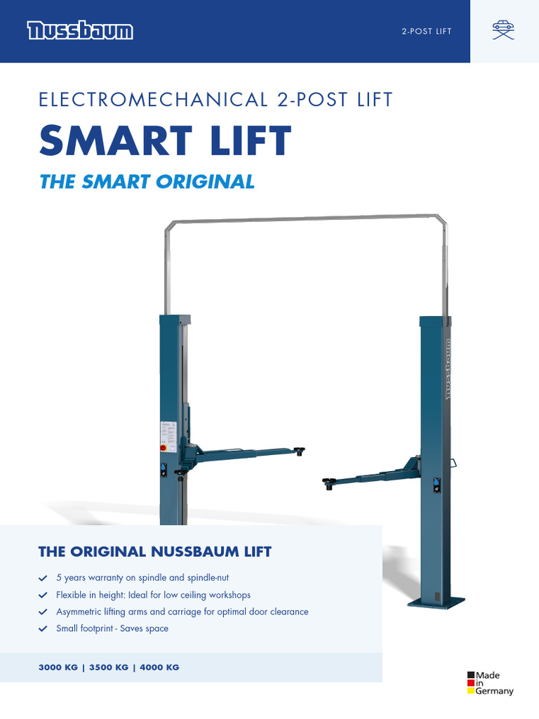 SmartLift en Digital PDF Land Vehicles Manufactured Goods