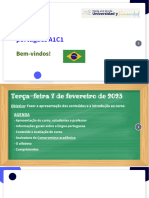 Agenda 1a Semana