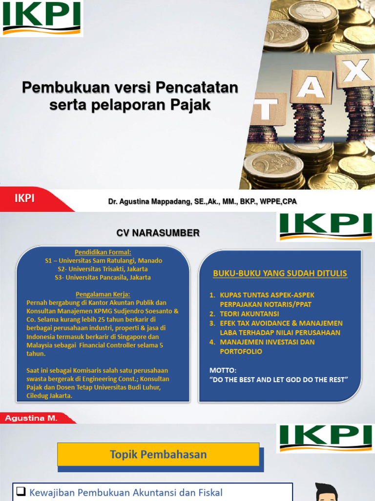 Pembukuan Dan Pencatatan Serta Pelaporan | PDF
